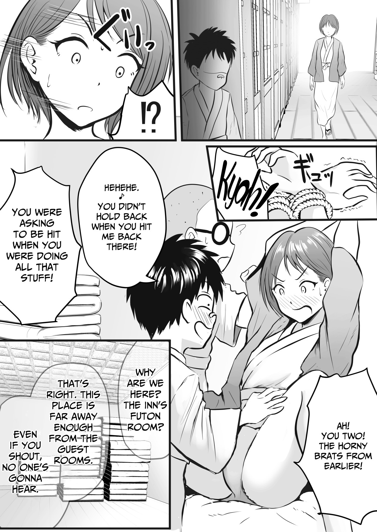 Hentai Manga Comic-The Hot Springs Inn Fap Material Gathering Mission!-Read-14